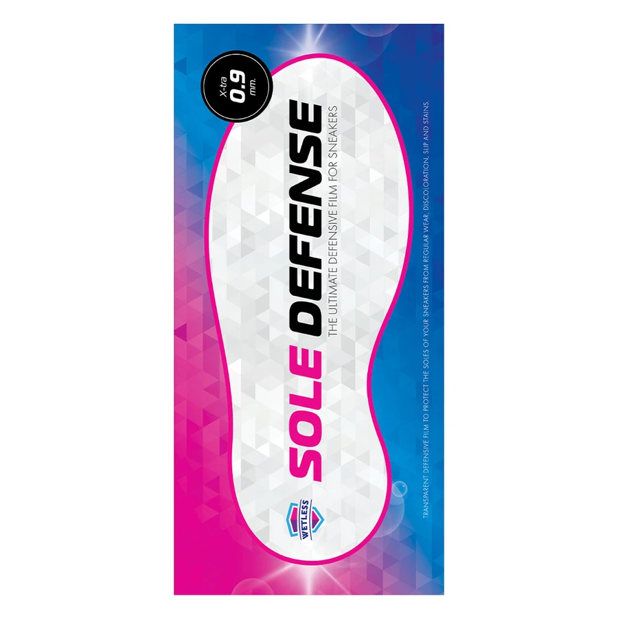 ภาพแพ็กเกจจริง WETLESS Sole Defense รุ่นความหนา 0.9 มม.